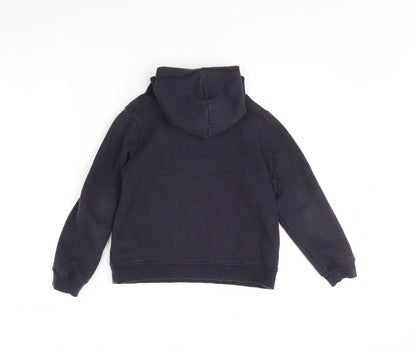 H&M Girls Black   Pullover Hoodie Size 7 Years  - Butterflies