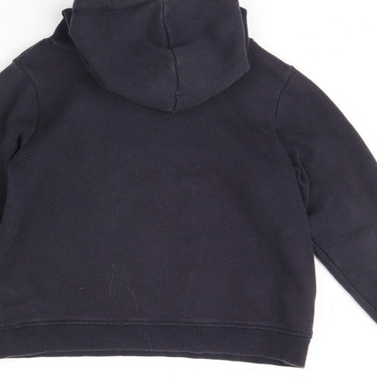 H&M Girls Black   Pullover Hoodie Size 7 Years  - Butterflies