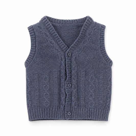NEXT Boys Blue   Cardigan Jumper Size 2 Years