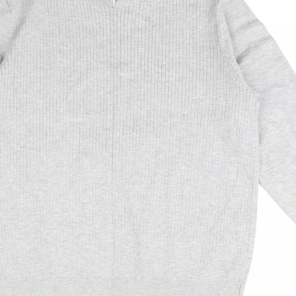 Womens UK Size 16 Papaya Grey Pullover Jumper