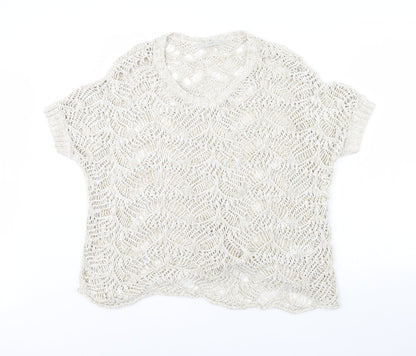 George Womens Beige   Pullover Jumper Size L