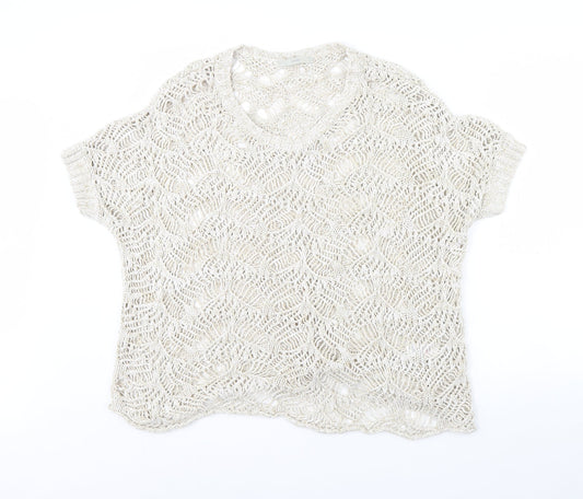 George Womens Beige   Pullover Jumper Size L