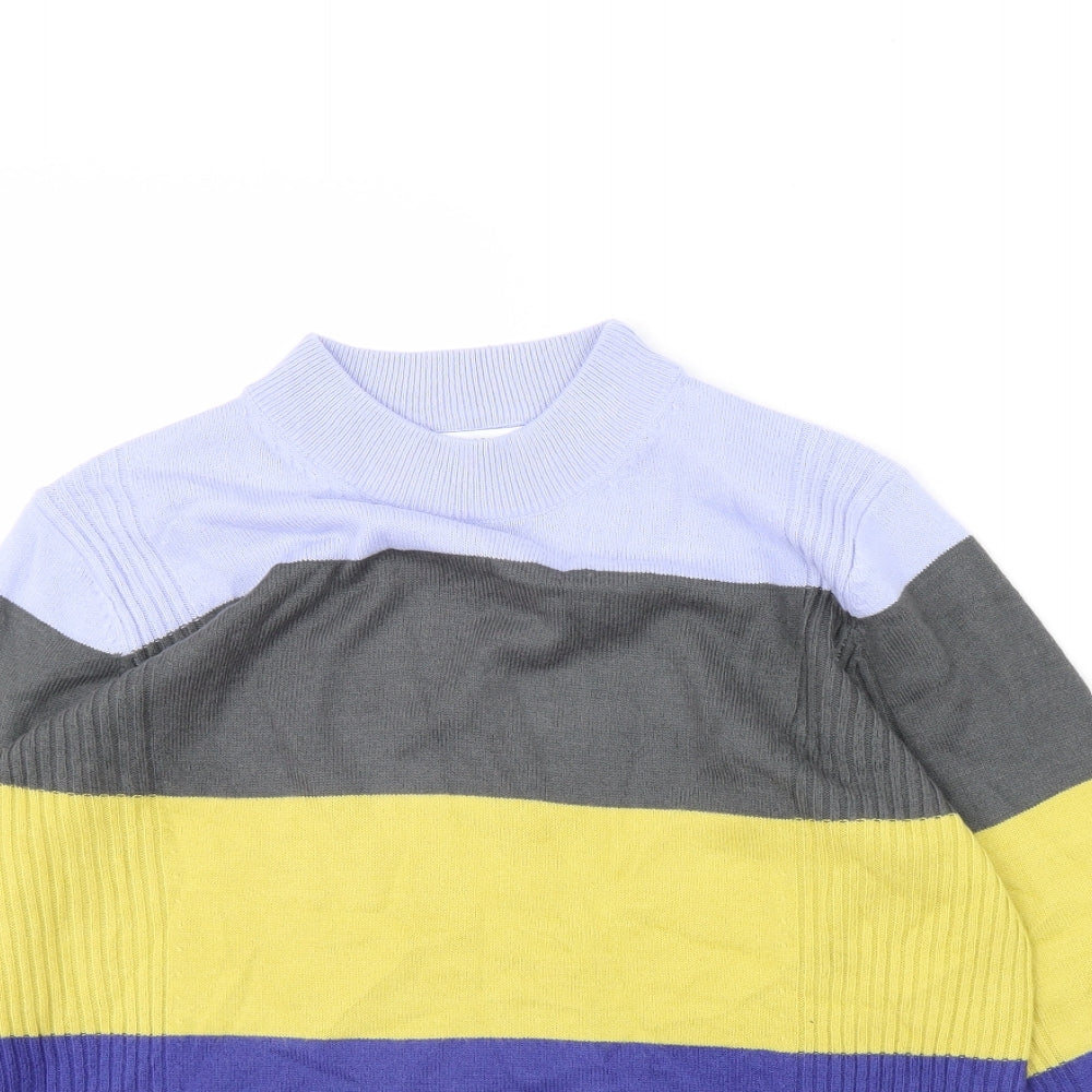 Womens UK Size 12 M&s Blue Pullover Jumper