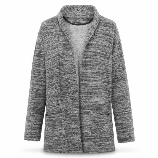 Divided Womens Black Herringbone  Overcoat Coat Size 10