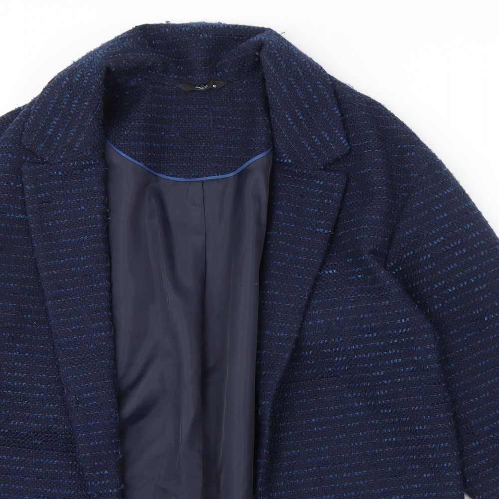 M&Co Womens Blue   Jacket  Size 10
