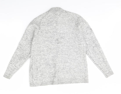 Womens UK Size L New Look Grey Pullover Jumper