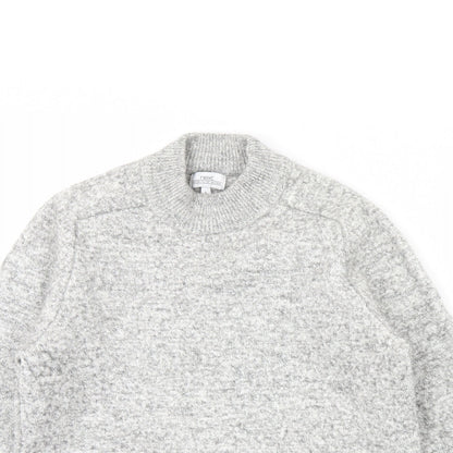 Womens UK Size L New Look Grey Pullover Jumper