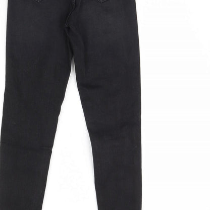 Denim & Co. Womens Blue  Denim Skinny Jeans Size 8 L28 in