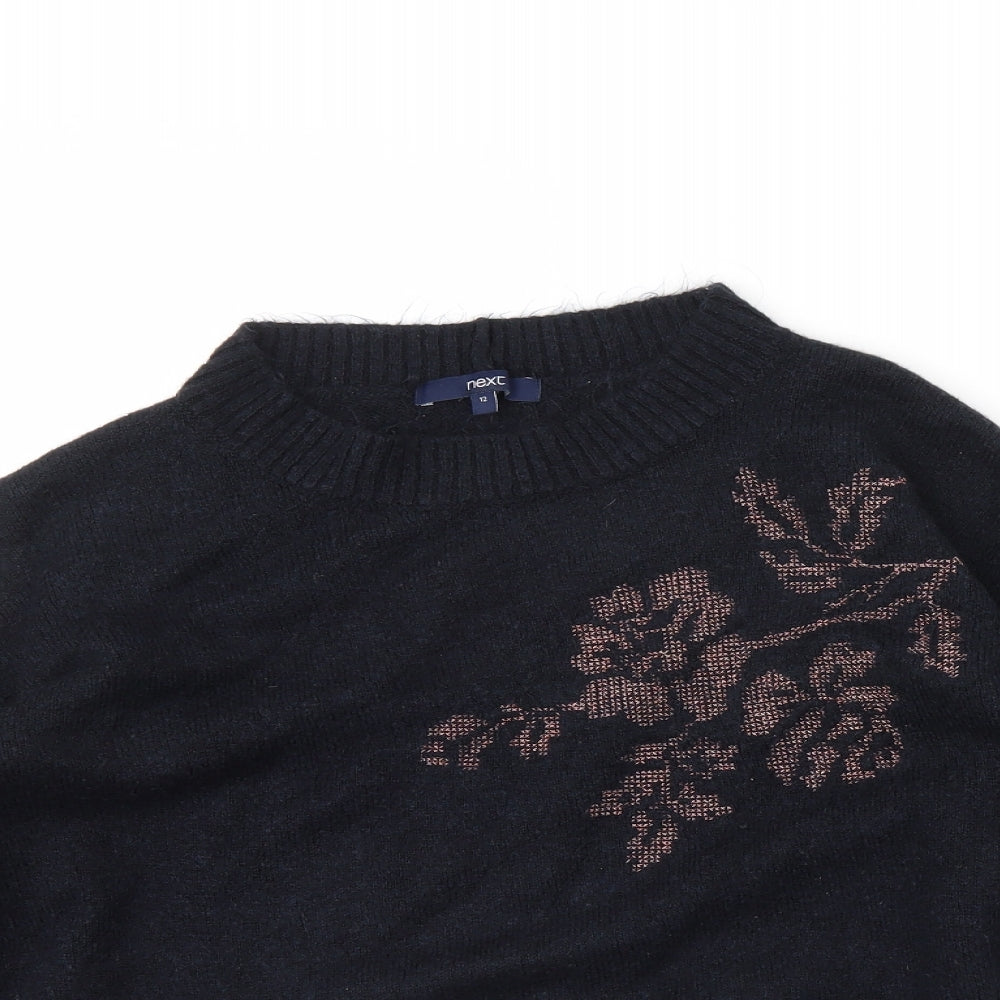 Womens UK Size 12 NEXT Blue Pullover Jumper