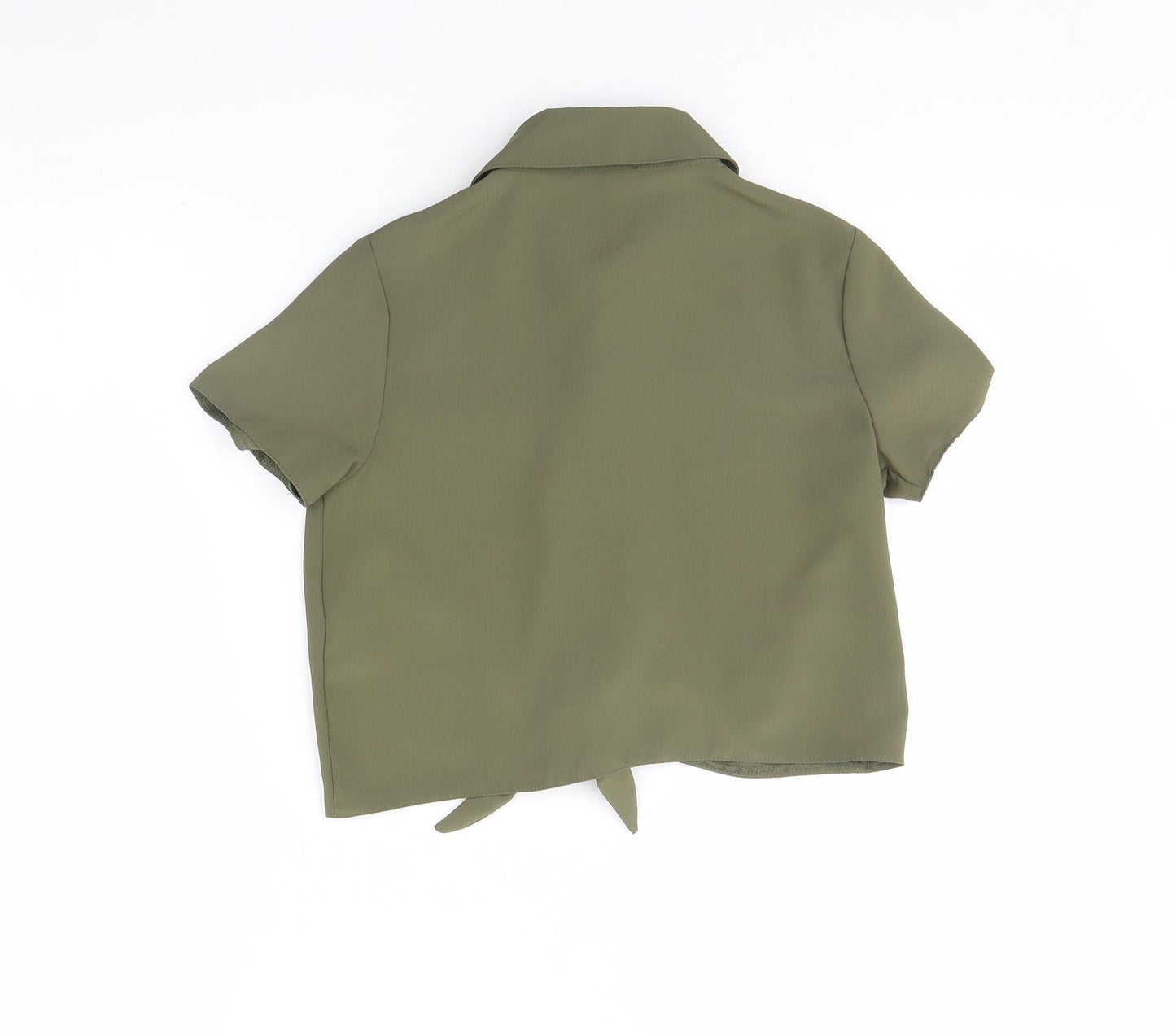 Primark Girls Green   Basic Button-Up Size 9 Years