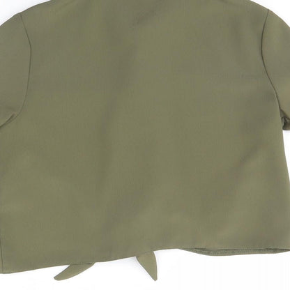 Primark Girls Green   Basic Button-Up Size 9 Years