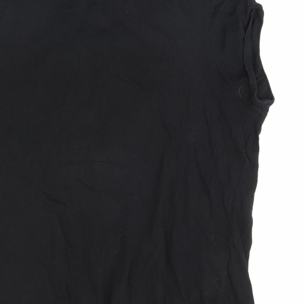 New Look Mens Black    T-Shirt Size 18  - christmas