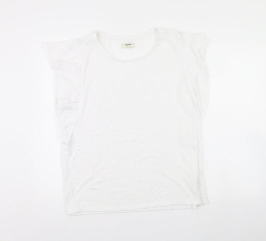 Papaya Womens White   Basic T-Shirt Size 20