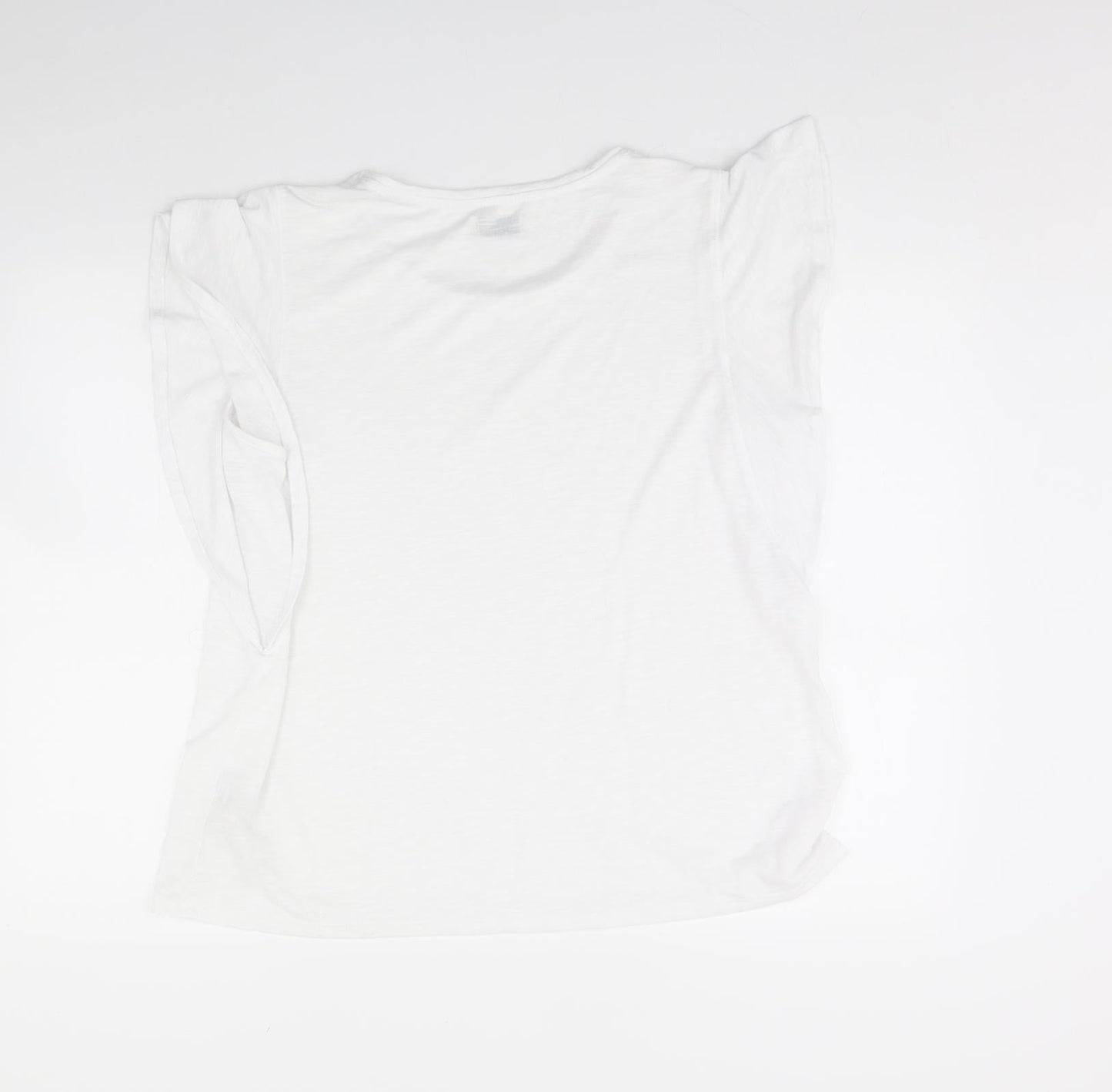 Papaya Womens White   Basic T-Shirt Size 20