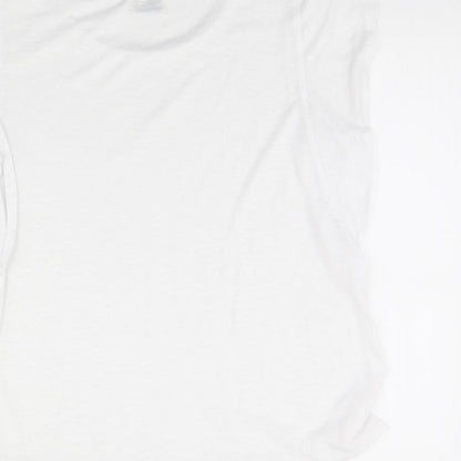 Papaya Womens White   Basic T-Shirt Size 20