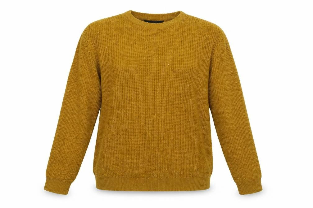 Cedarwood State Womens Yellow Knit Pullover Jumper Size L