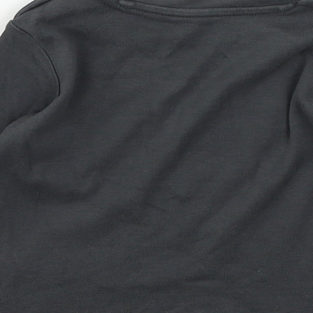 Marks and Spencer Boys Grey Batik Jersey Basic T-Shirt Size 12-18 Months  - dreamer