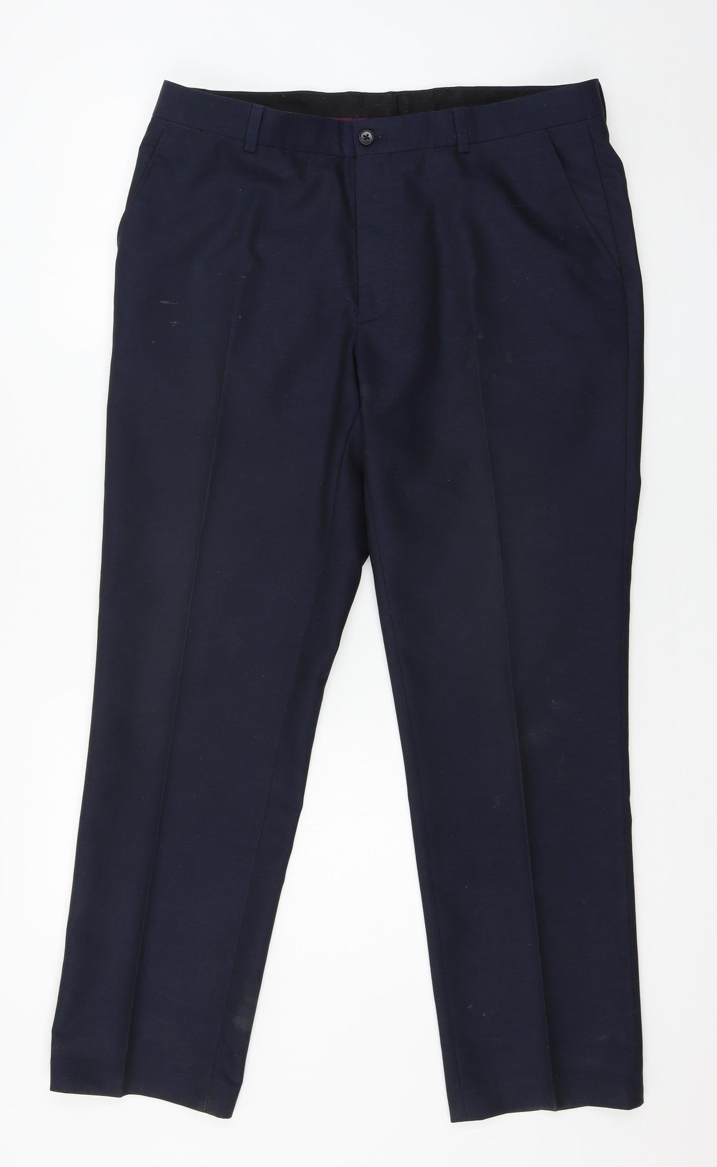 Matalan Mens Blue   Trousers  Size 34 in L31 in