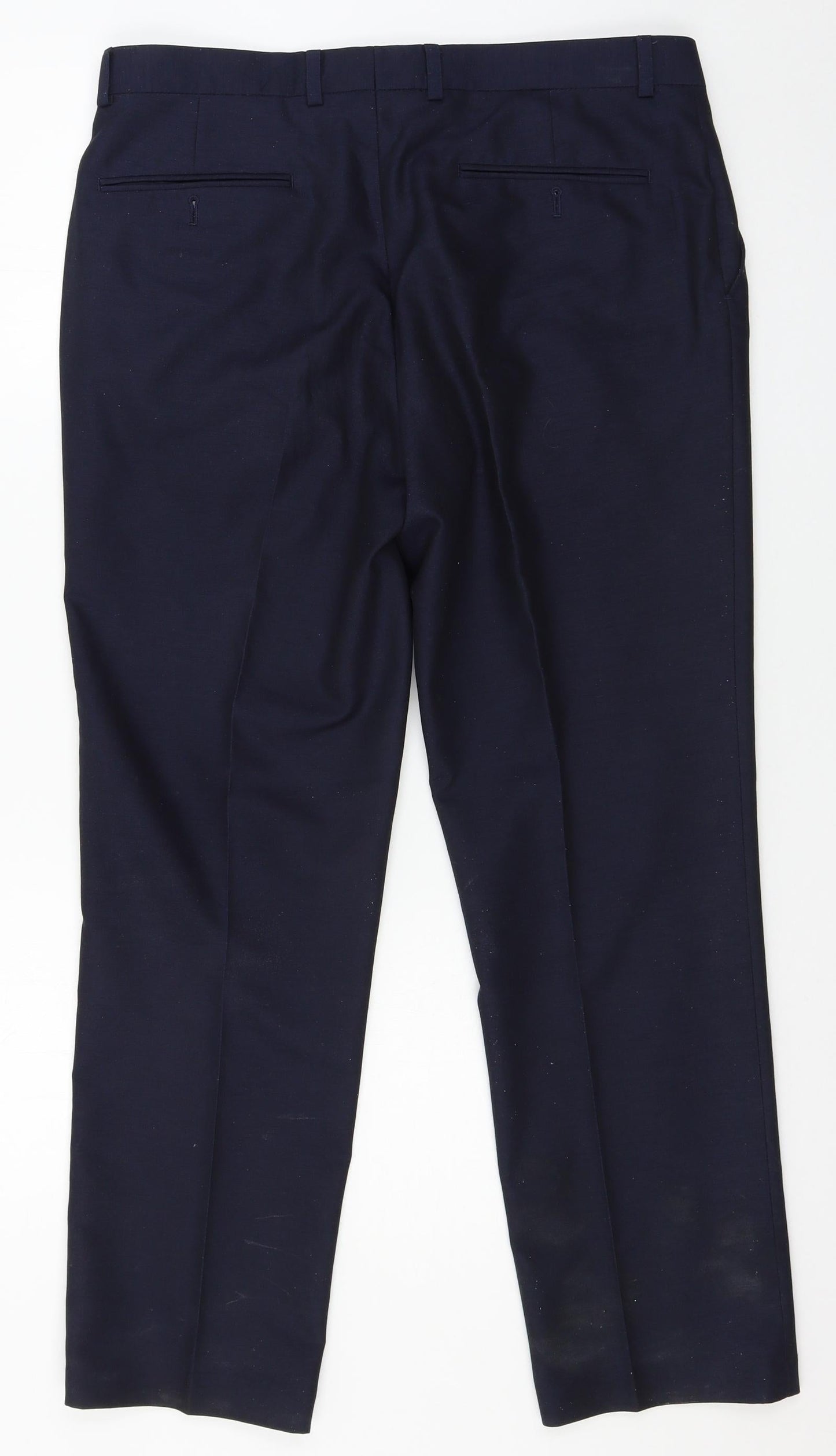 Matalan Mens Blue   Trousers  Size 34 in L31 in