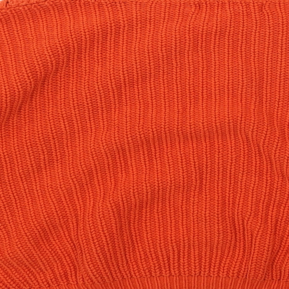 Womens UK Size 10 Atmosphere Orange Pullover Jumper