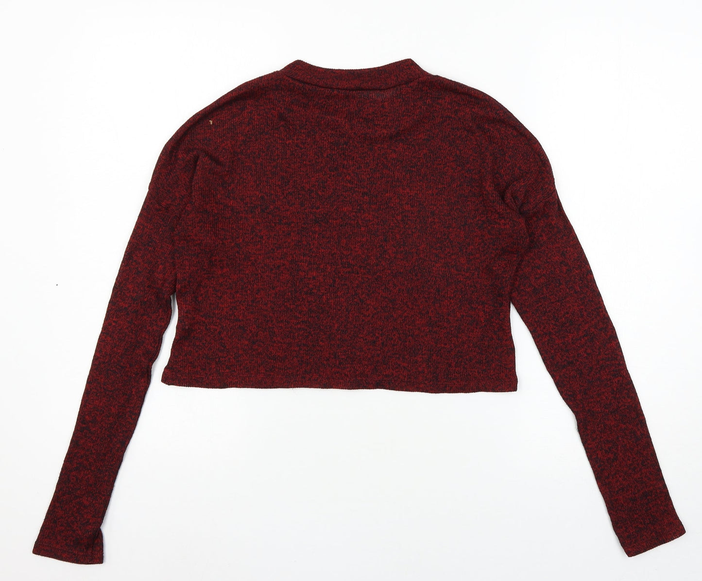 Atmosphere Womens Red  Knit Basic T-Shirt Size 10