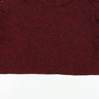 Atmosphere Womens Red  Knit Basic T-Shirt Size 10