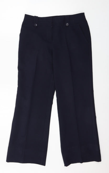 Womens UK Size 10 Atmosphere Regular Fit  Blue Trousers