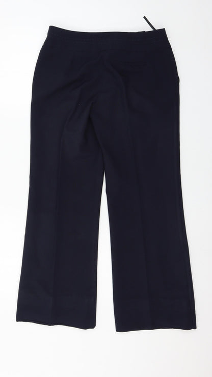 Womens UK Size 10 Atmosphere Regular Fit  Blue Trousers