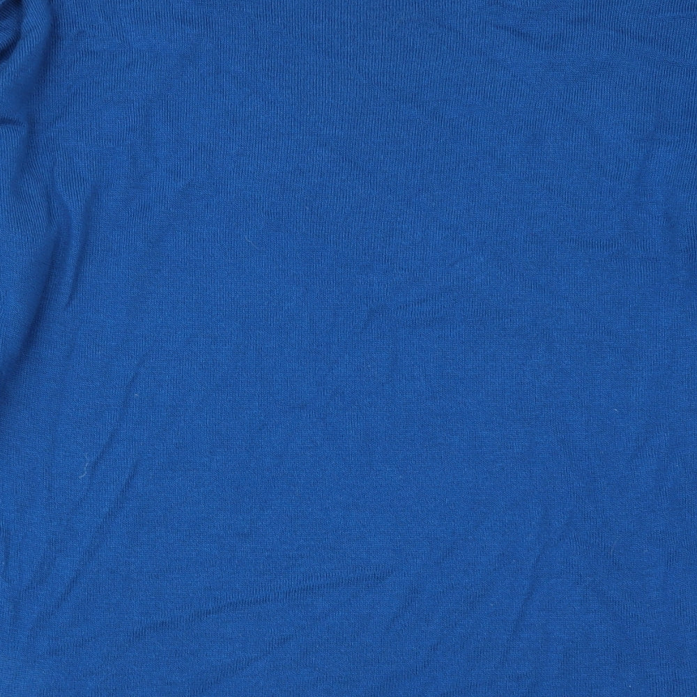 Womens UK Size S M&S Blue Pullover Jumper