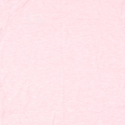 Disney Womens Pink Solid  Top Pyjama Top Size 12