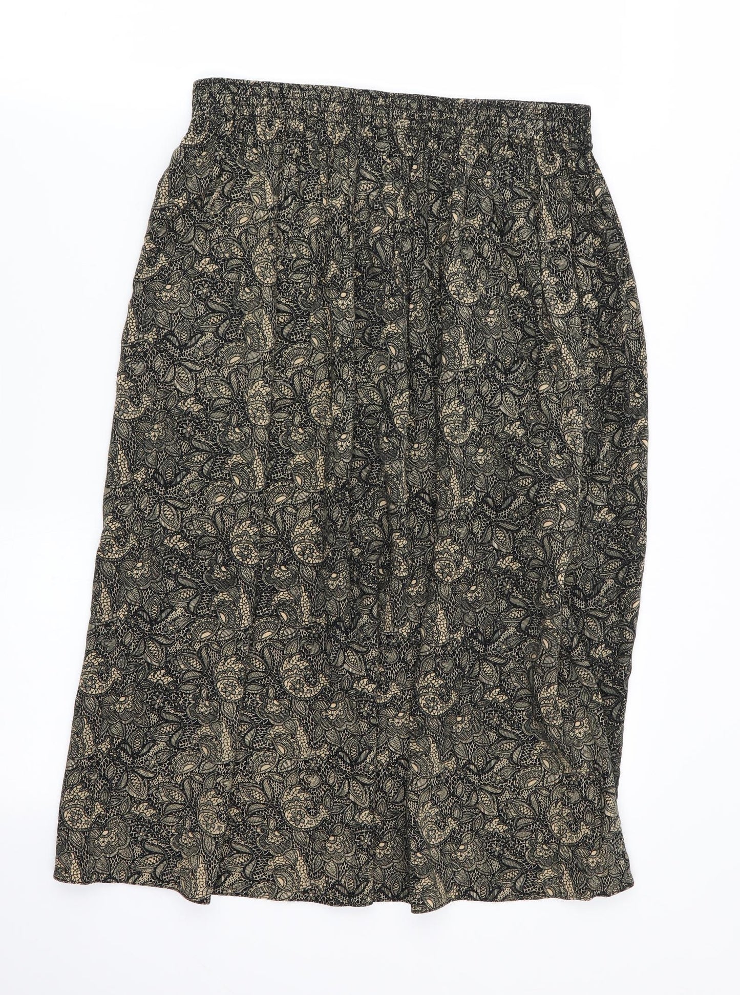 Womens UK Size S Preworn Flare  Skirt