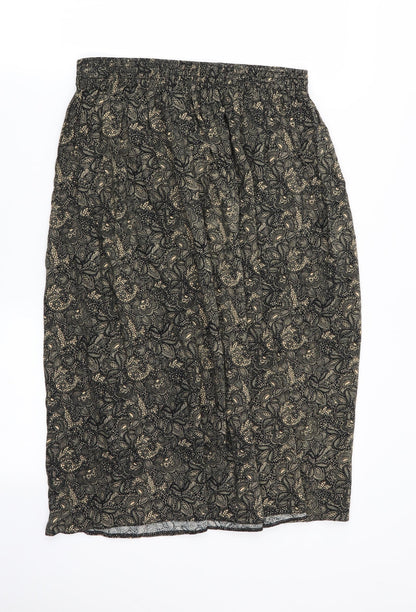 Womens UK Size S Preworn Flare  Skirt
