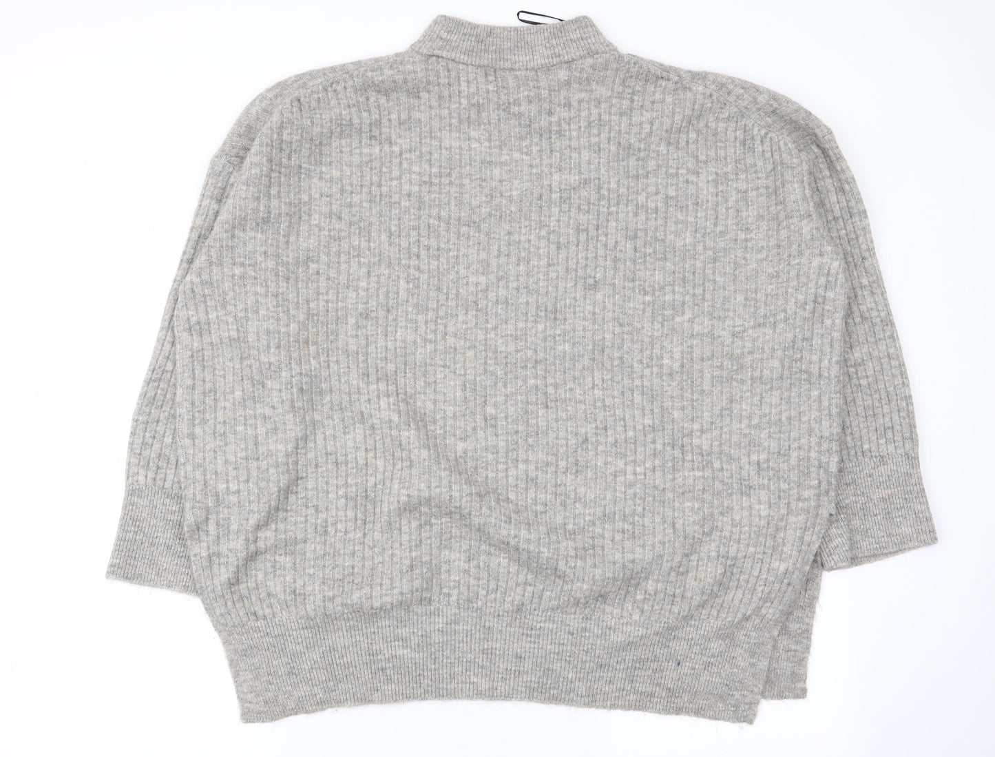 Womens UK Size 12 H&M Grey Pullover Jumper