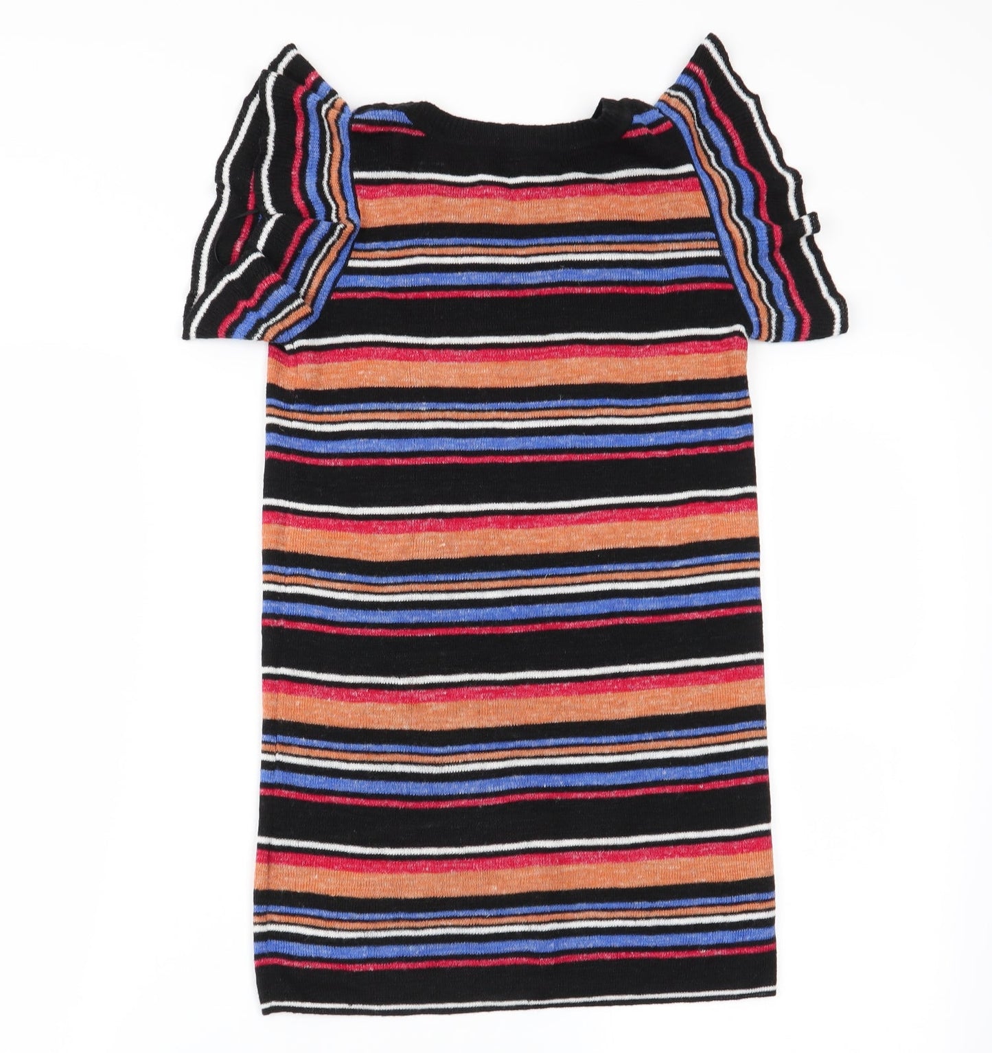 Womens UK Size 6 NEXT Multicoloured Basic Blouse