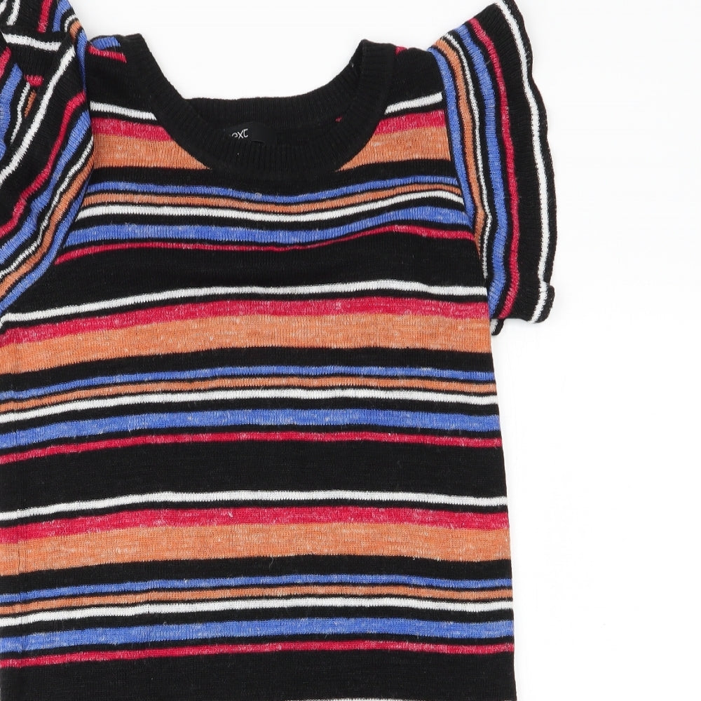 Womens UK Size 6 NEXT Multicoloured Basic Blouse