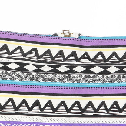Womens UK Size 10 Topshop Multicoloured Basic Tank