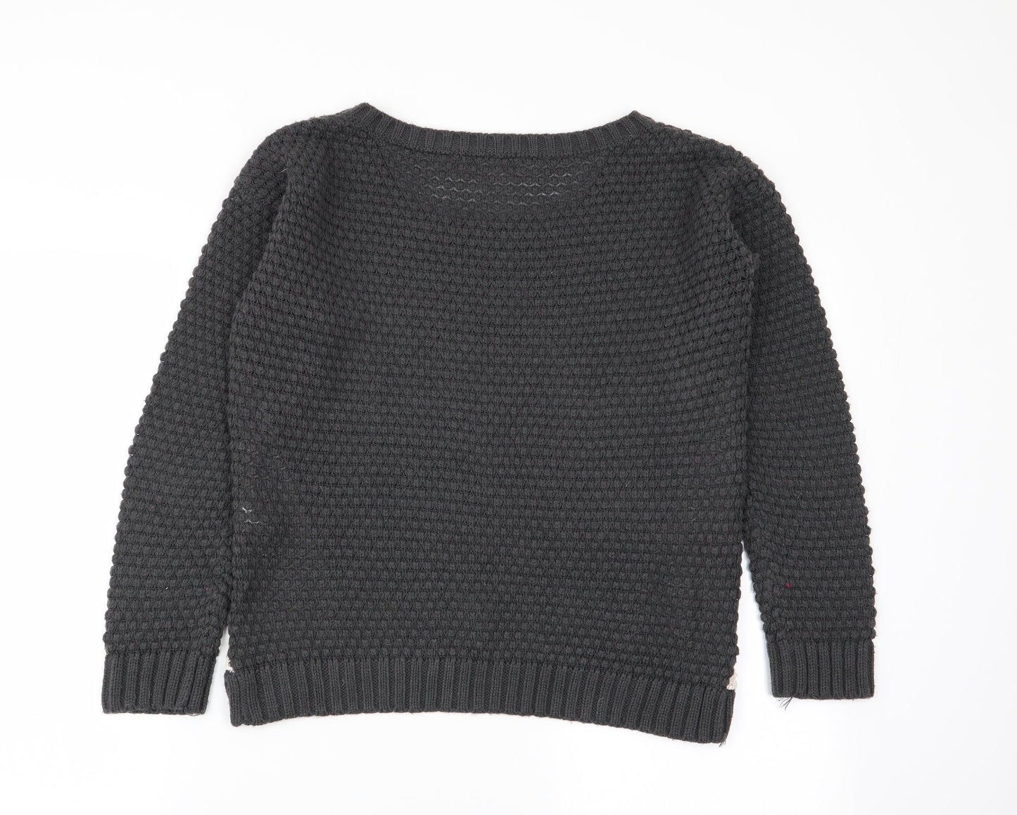 Womens UK Size 10 r edition Grey Pullover Jumper