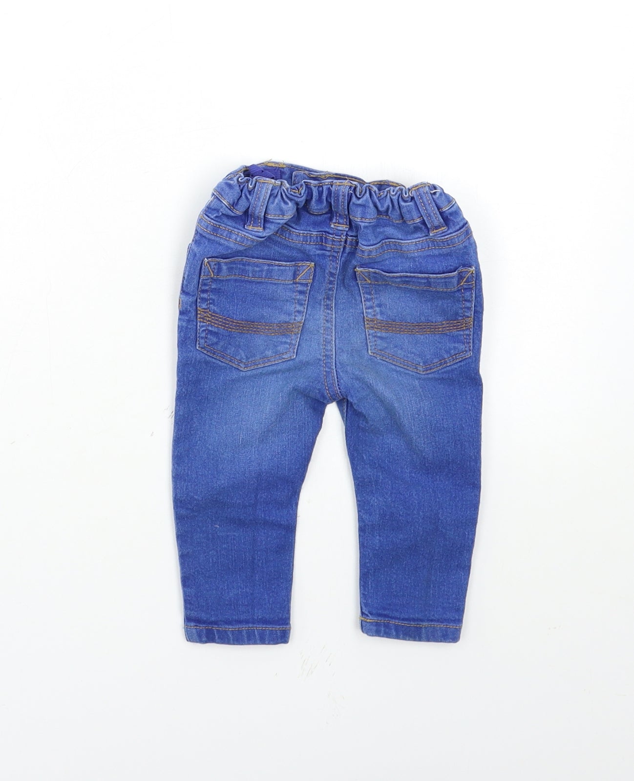 Primark Boys Blue  Denim Skinny Jeans Size 6-7 Years