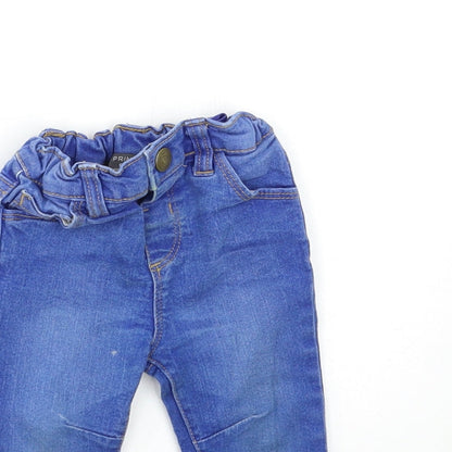 Primark Boys Blue  Denim Skinny Jeans Size 6-7 Years
