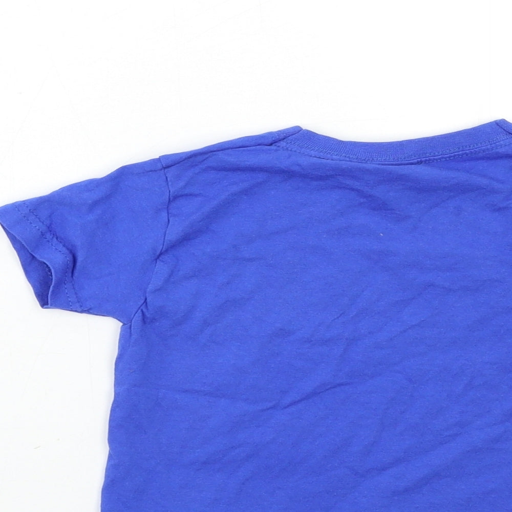 Fruit of the Loom Baby Blue   Basic T-Shirt Size 12 Months  - big brother