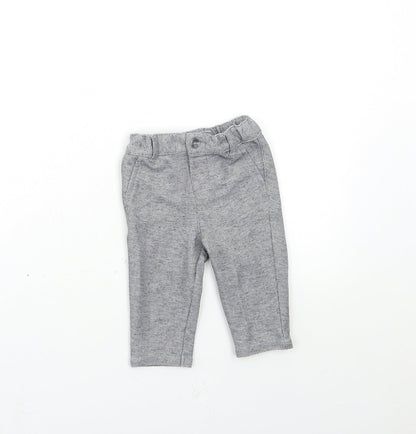 Primark Baby Grey   Cropped Trousers Size 3-6 Months