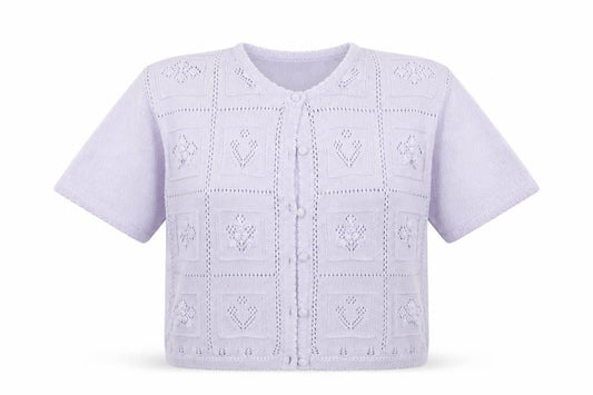 Richards Womens Purple  Knit Cardigan Jumper Size L