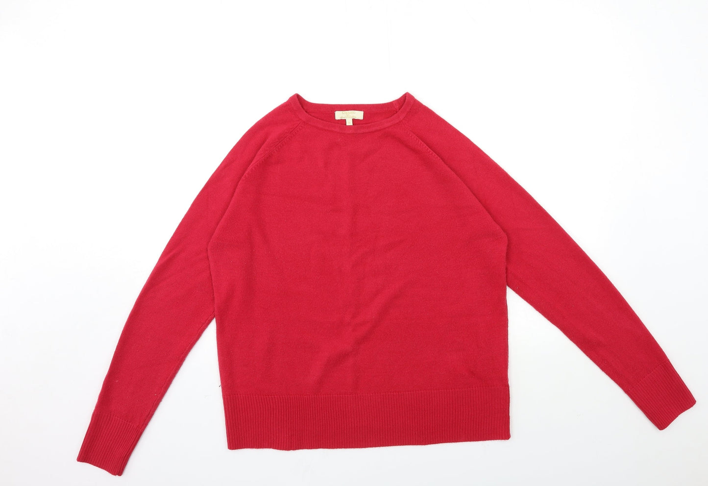 Womens UK Size XL sarah hamilton Red Pullover Jumper