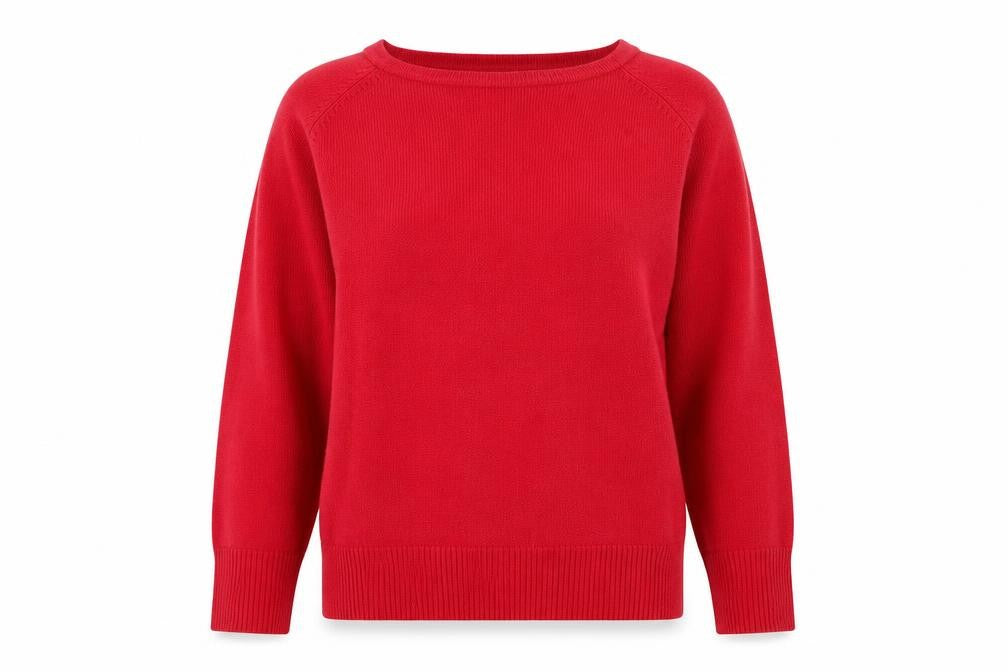 Womens UK Size XL sarah hamilton Red Pullover Jumper