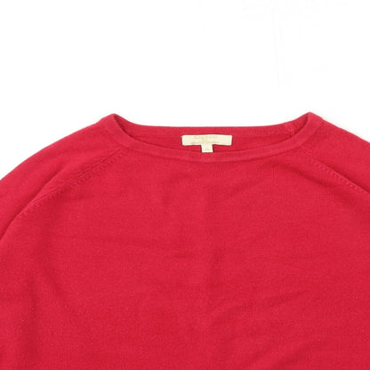 Womens UK Size XL sarah hamilton Red Pullover Jumper