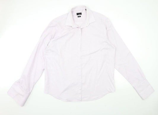 Slaters Mens Pink    Button-Up Size 18