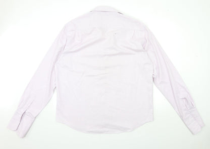 Slaters Mens Pink    Button-Up Size 18