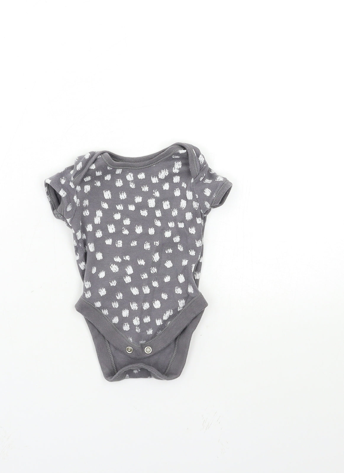 George Baby Grey   Babygrow One-Piece Size Newborn