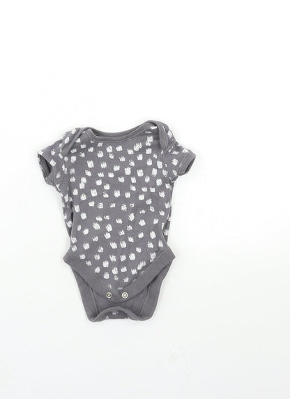 George Baby Grey   Babygrow One-Piece Size Newborn