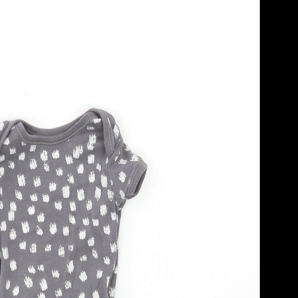 George Baby Grey   Babygrow One-Piece Size Newborn